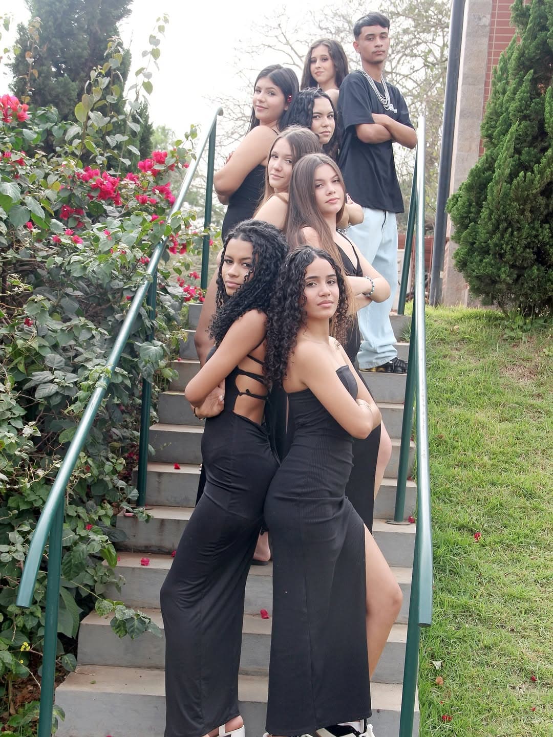 Ensaio da turma ao ar livre