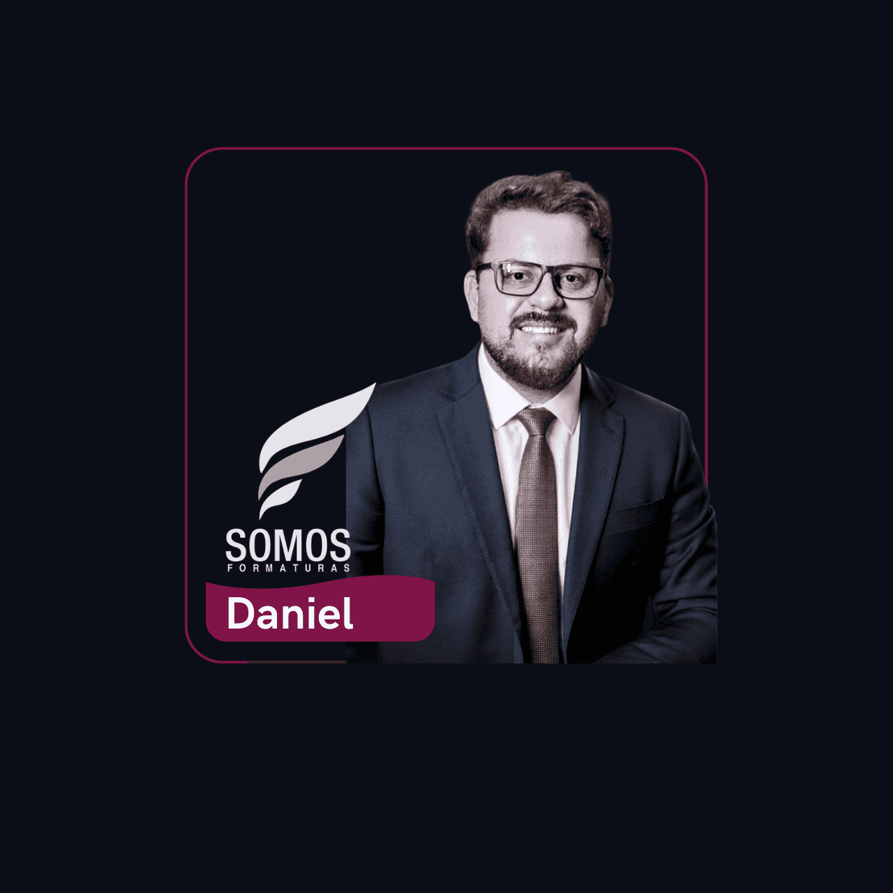Retrato de Daniel Gonçalves, Diretor Comercial da Somos Formaturas