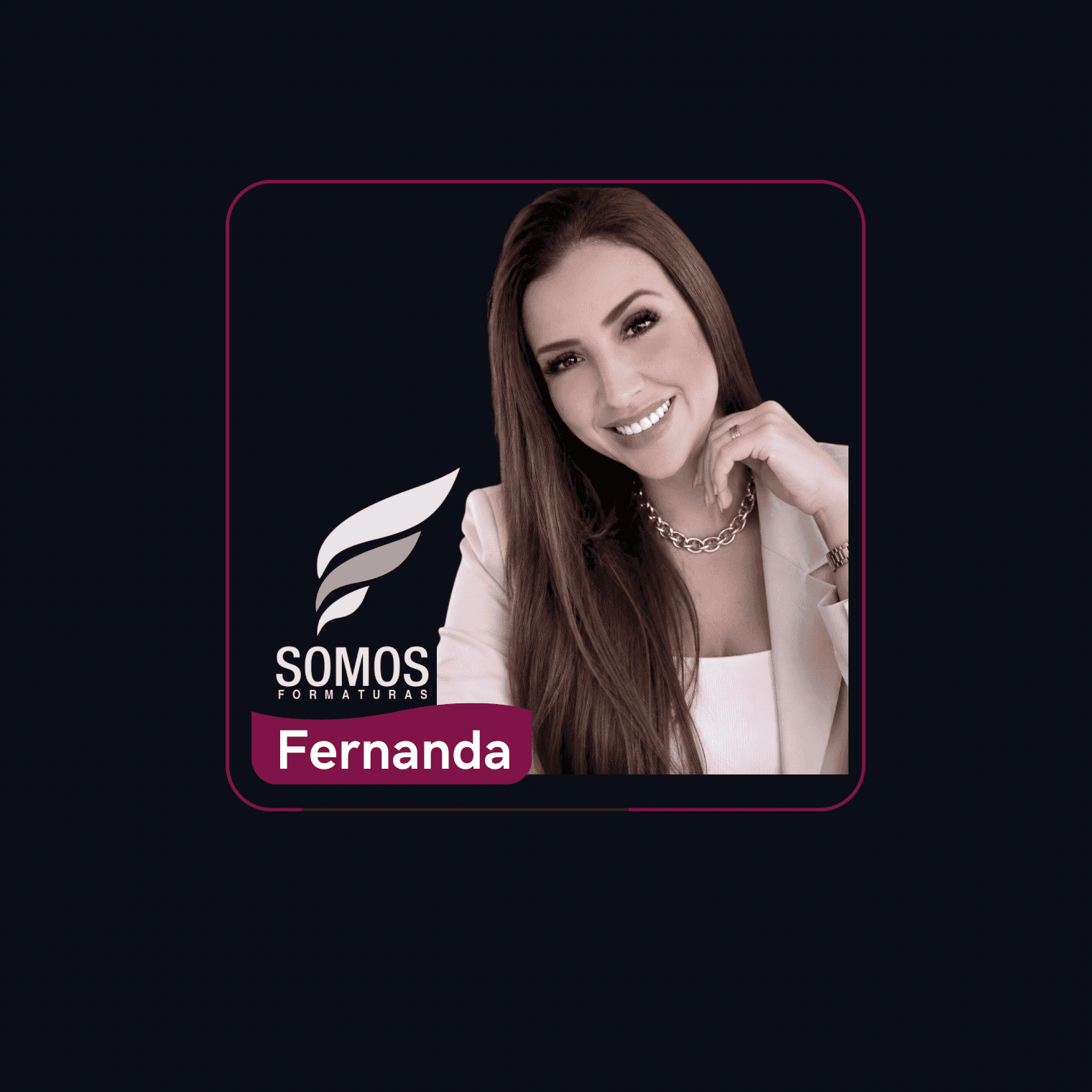 Retrato de Fernanda Ferreira, Fundadora e Diretora da Somos Formaturas